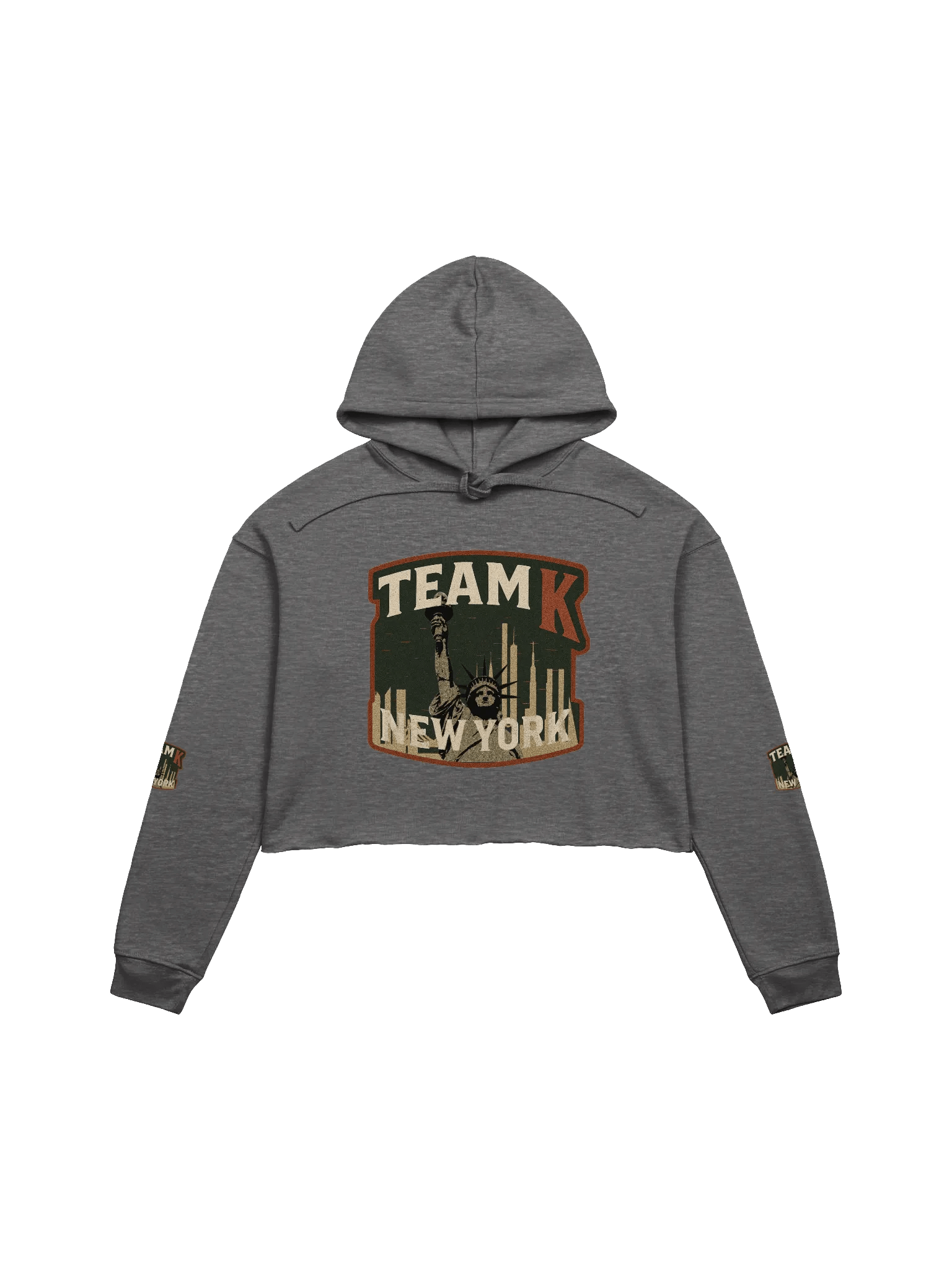 Team K New York Crop Hoodie product image (1)