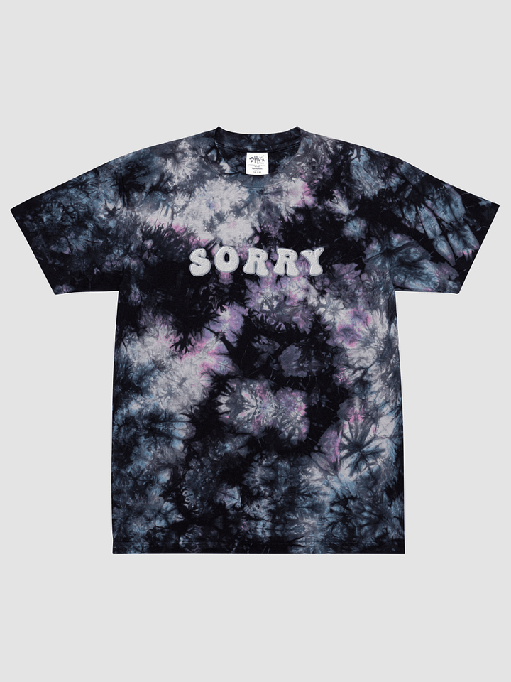 Sorry Tie-Dye Oversized Tee product image (1)