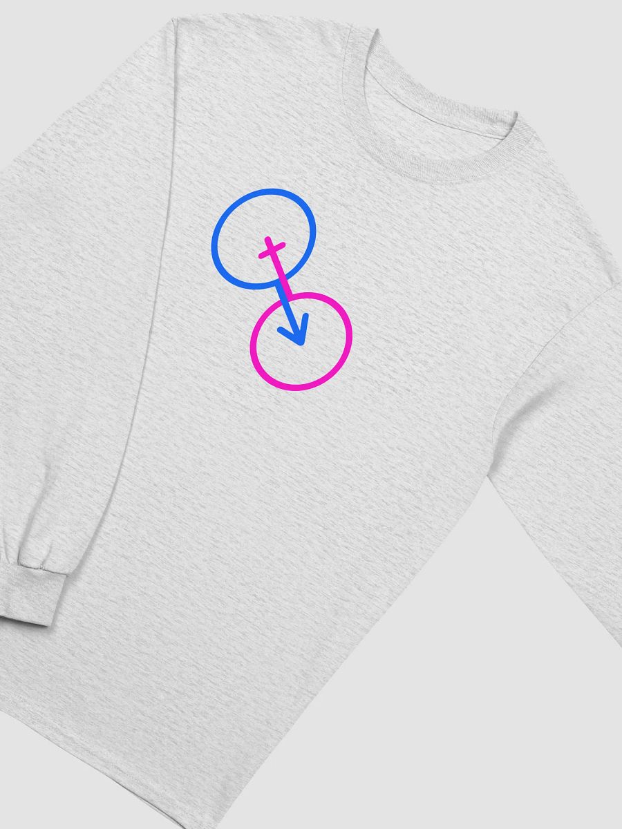 Intersecting Male & Female Long Sleeve Tee product image (3)
