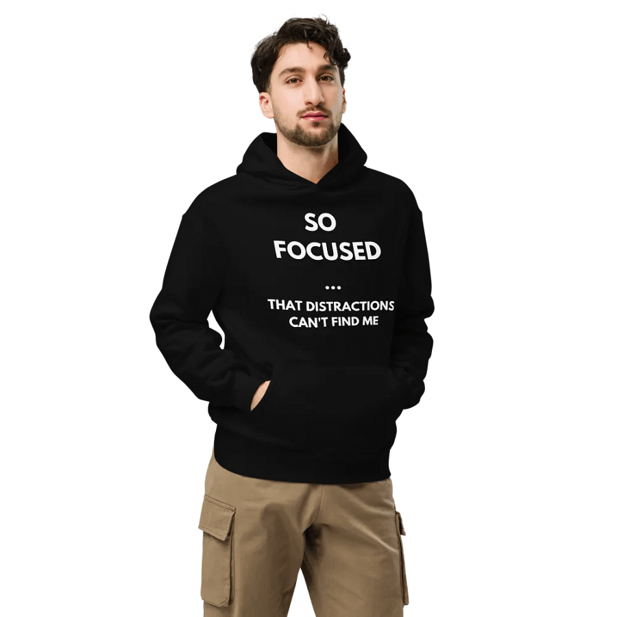 So Focused Motivational Hoodie product image (7)