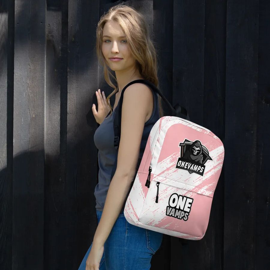 OneVamps Backpack-Pink color product image (5)