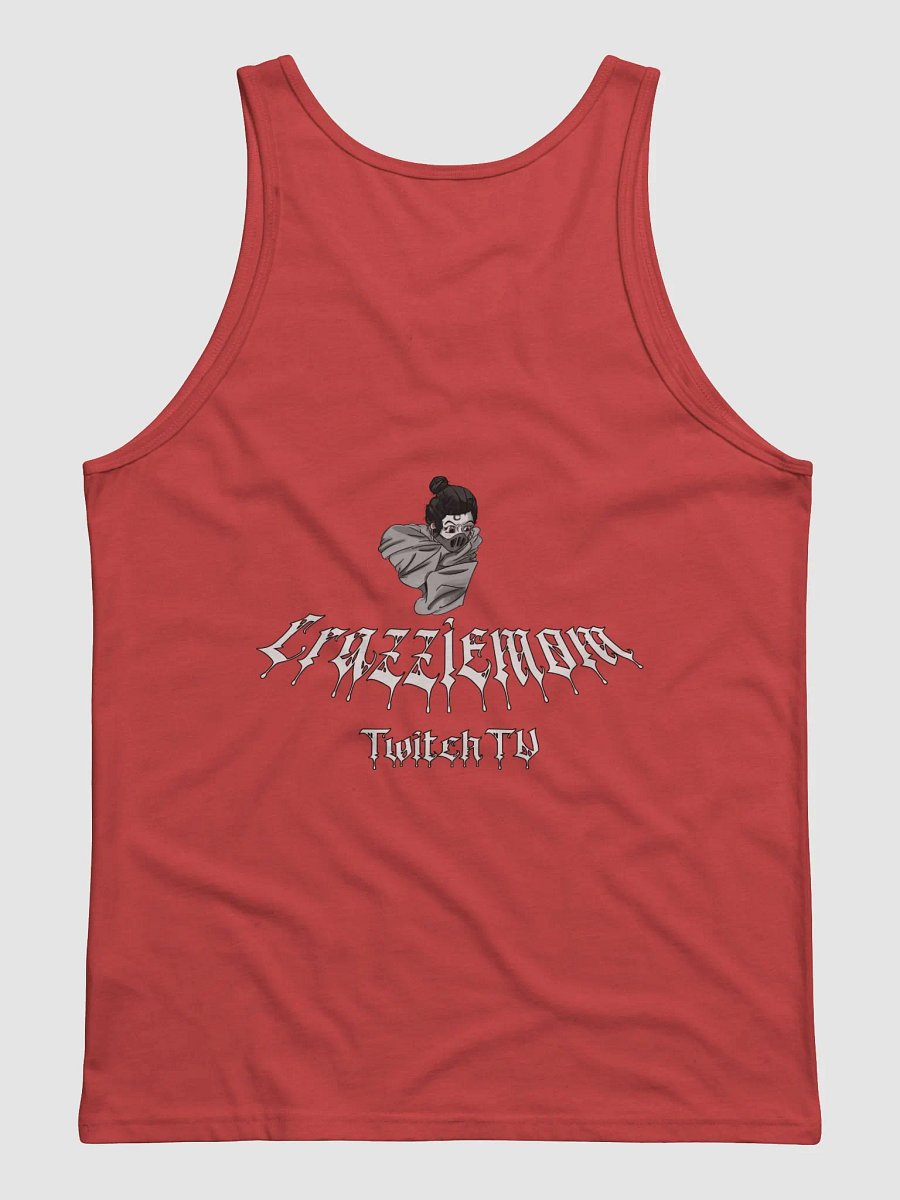 Crazzie Train Men's Tank (B&W) product image (32)