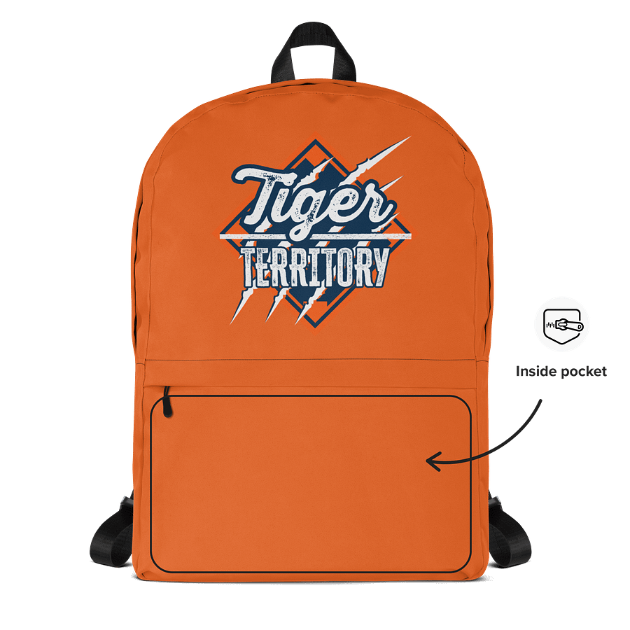 Orange Backpack product image (3)
