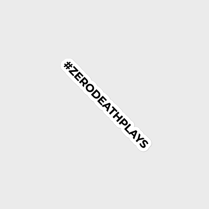[LuftyTV] #ZeroDeathPlays Stickers product image (1)