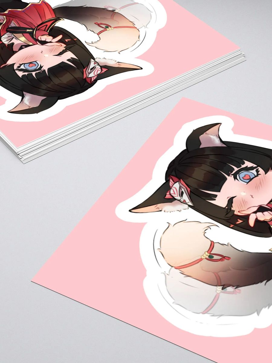 Dreatonin Chibi Kiss Sticker product image (10)