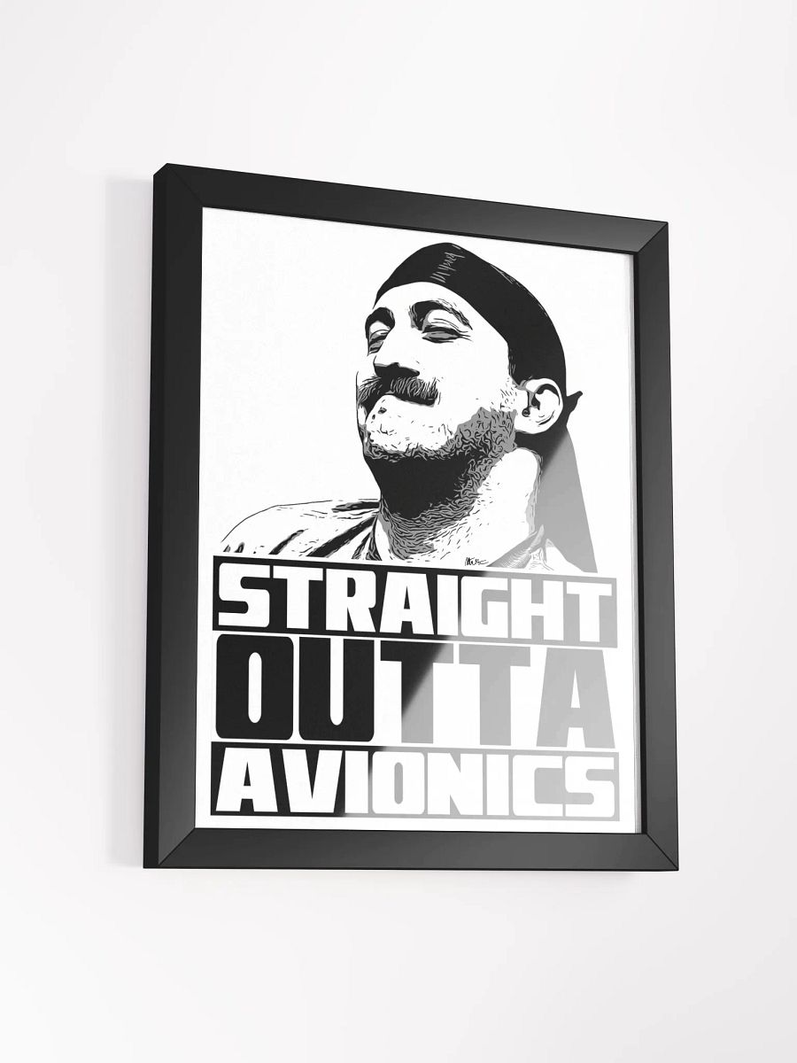 "SOA" Framed Poster (White) product image (3)