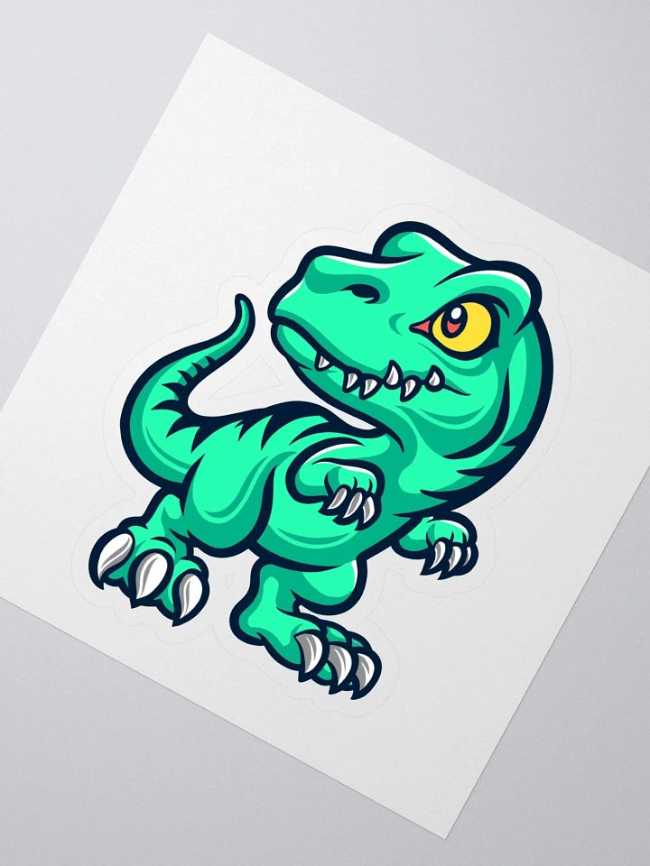 Green Dino Sticker product image (2)