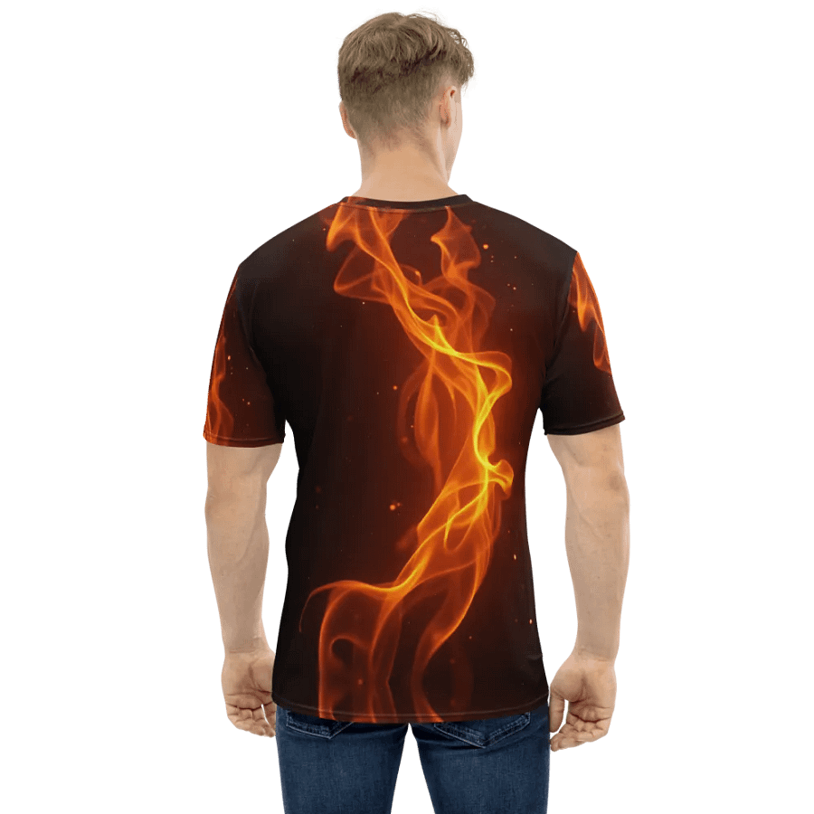 Inferno Blaze All-Over Print Tee product image (4)