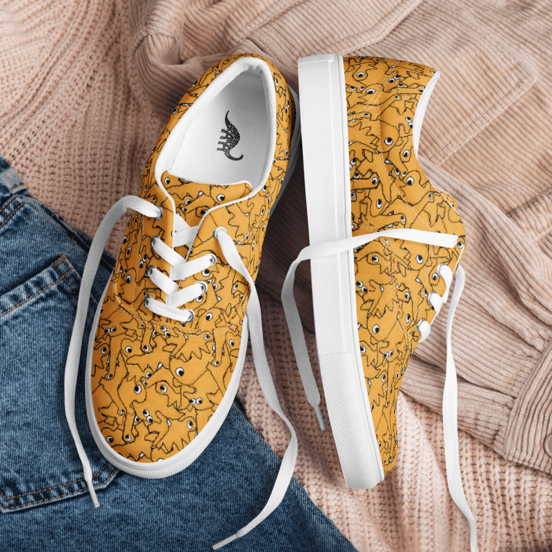 Dino Nuggies Lace-Up Canvas Shoes [Men's Sizes] product image (3)