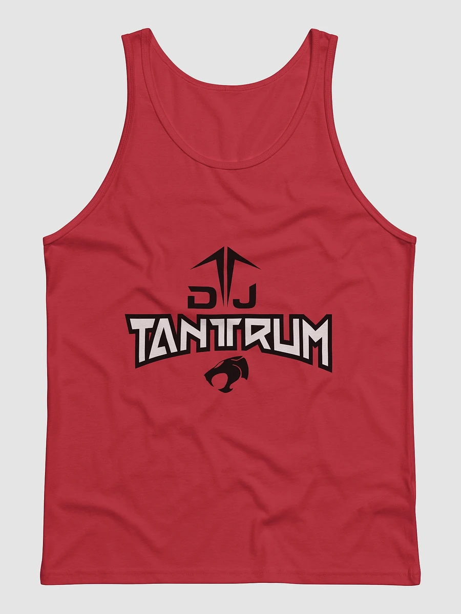 DJ TanTrum Tank Top (Black & White Logo) product image (8)