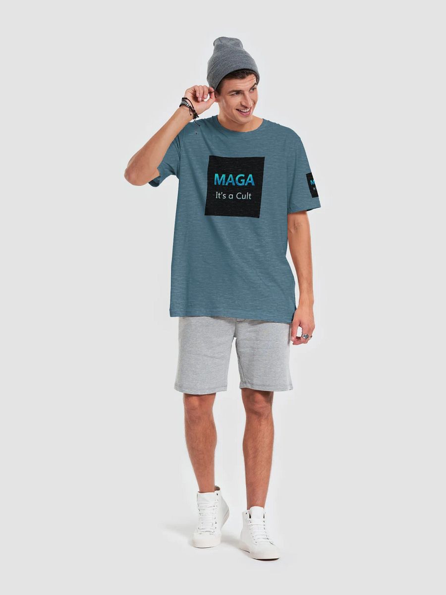 Anti MAGA T-Shirts Soft Unisex Favorite Black/Blue product image (64)