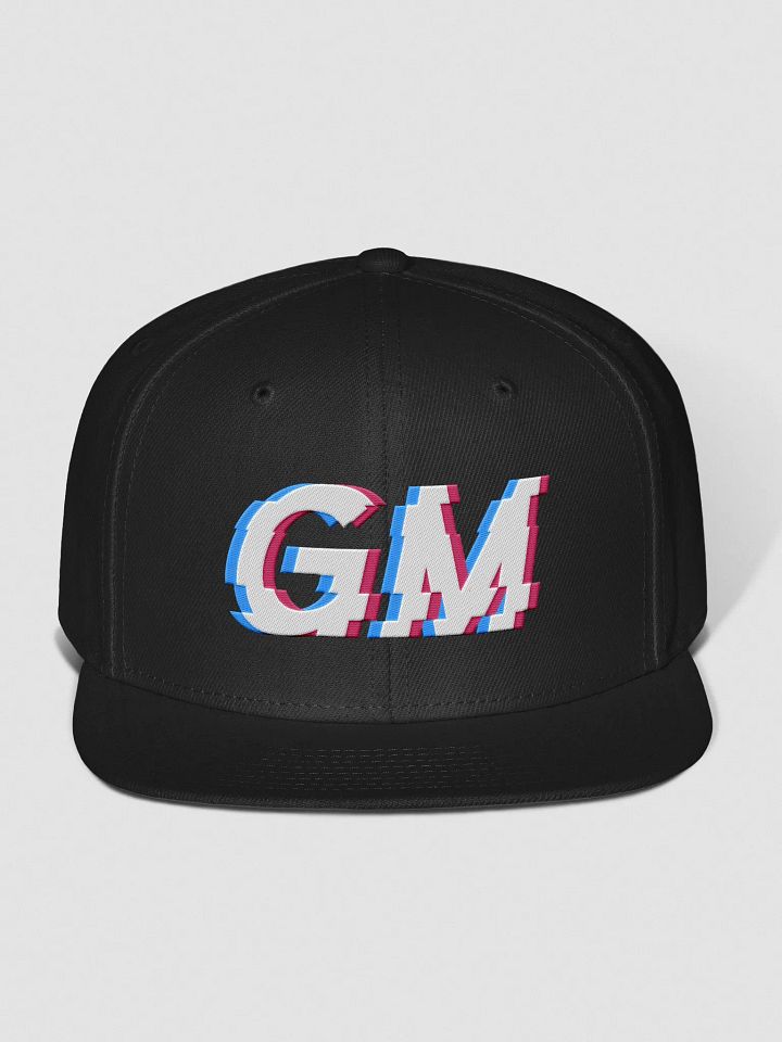 GM Black Snapback product image (1)