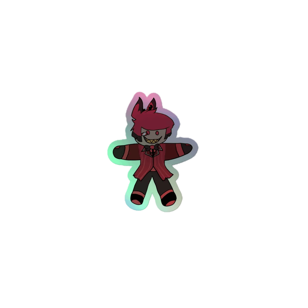 Gingerbread Alastor Holo Sticker product image (1)