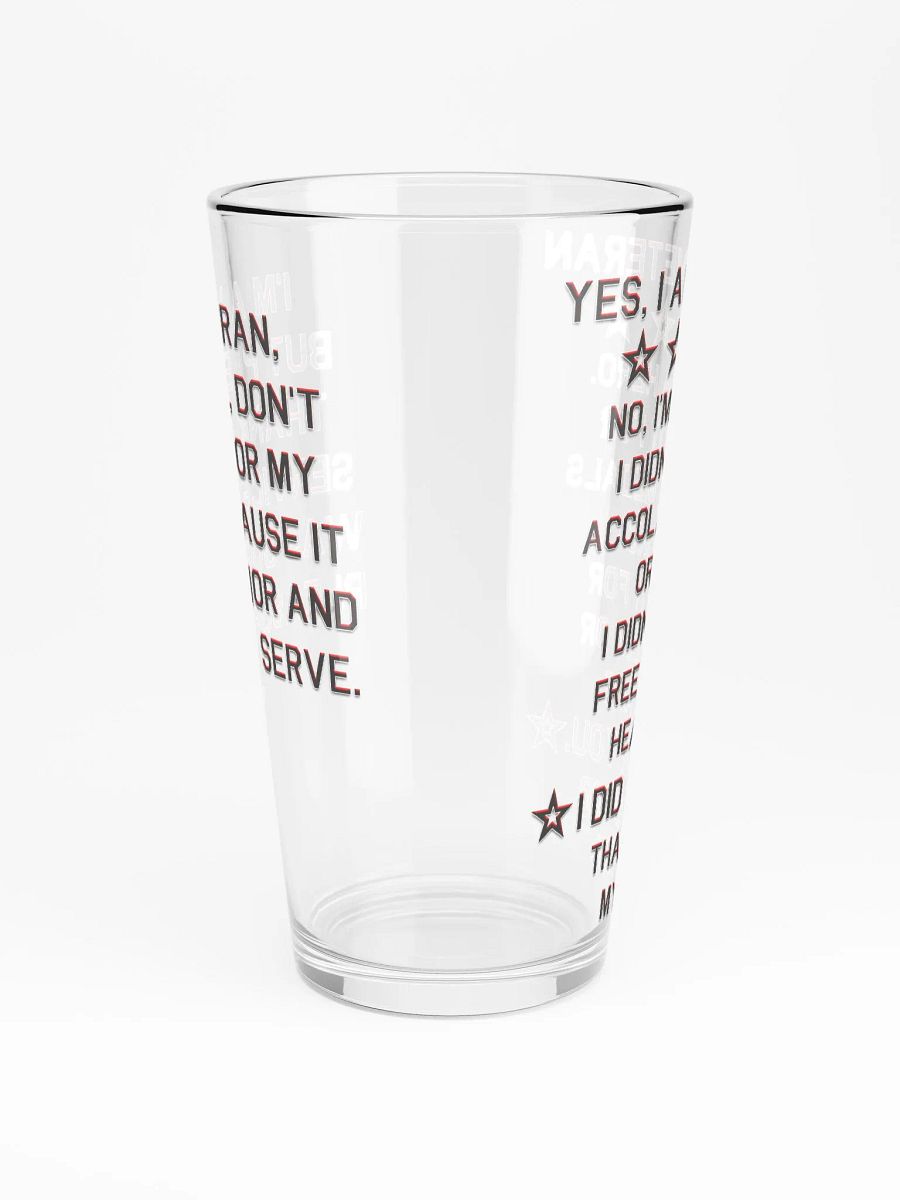 Veteran - Pint Glass product image (3)
