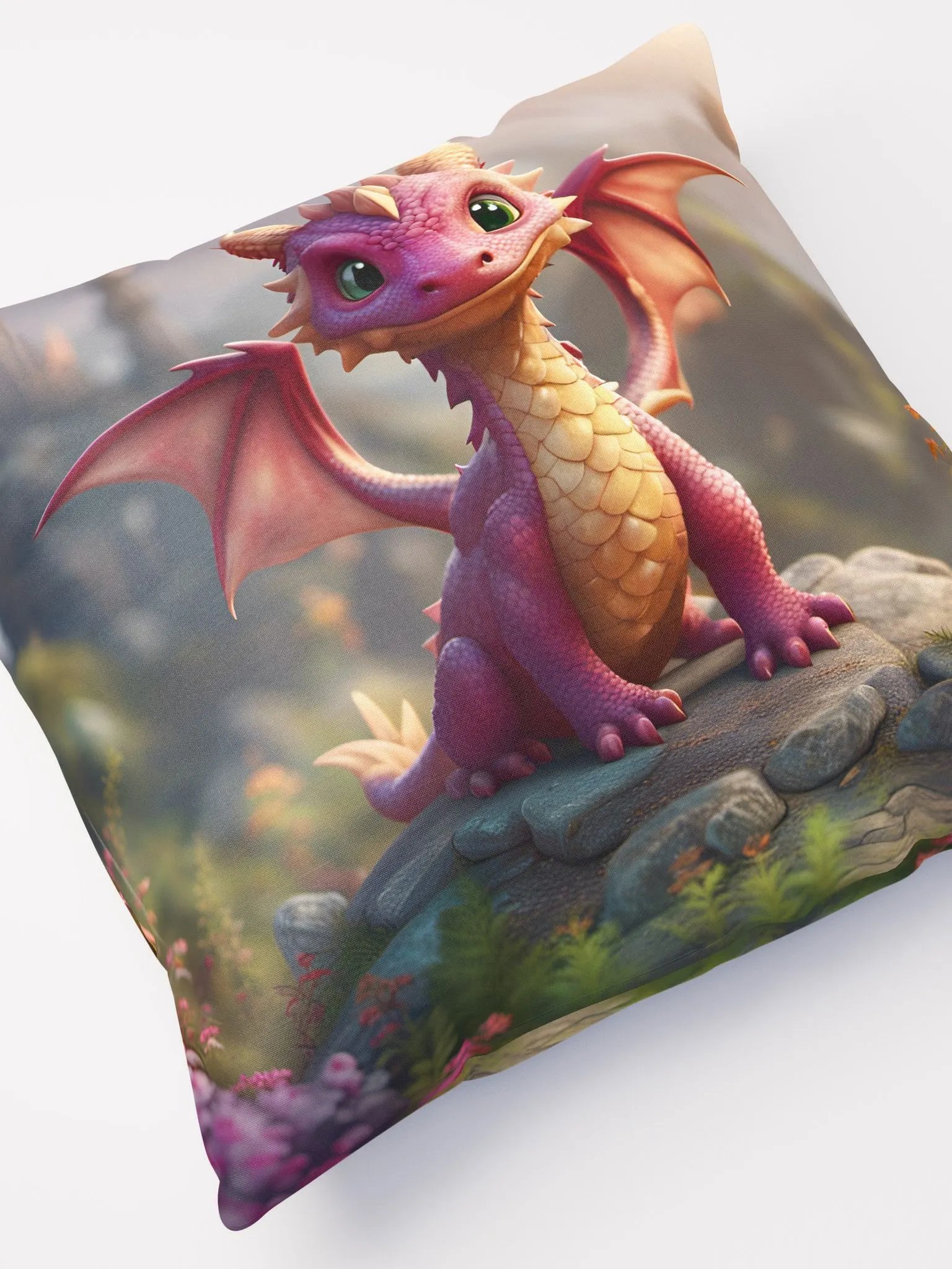 Purple Dragon Pillow product image (4)