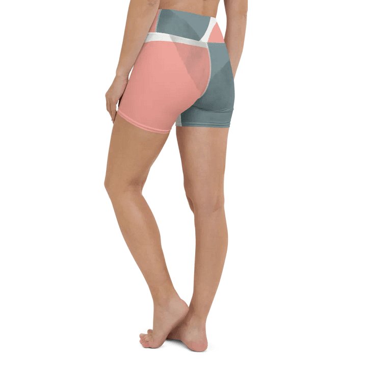 Organic Peach Yoga Shorts product image (2)