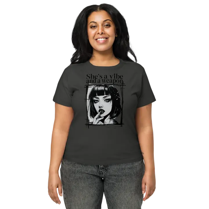 Intense Vibe Women's High-Waisted Tee product image (1)