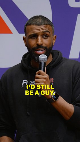 College feminist FREAKS OUT at Myron Gaines.