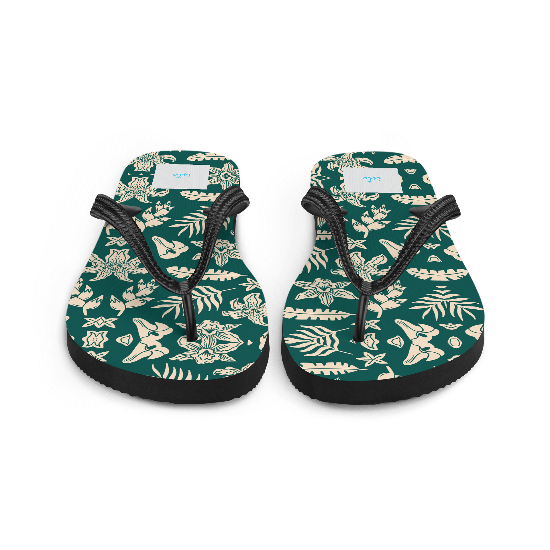 Tropical Breeze Leaf Flip-Flops product image (4)