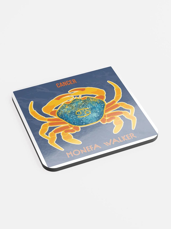 Glossed cork coaster product image (2)