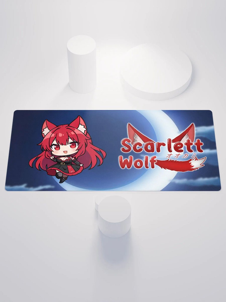 Scarlett Wolf Blue Moon Gaming Mouse Pad Large product image (3)
