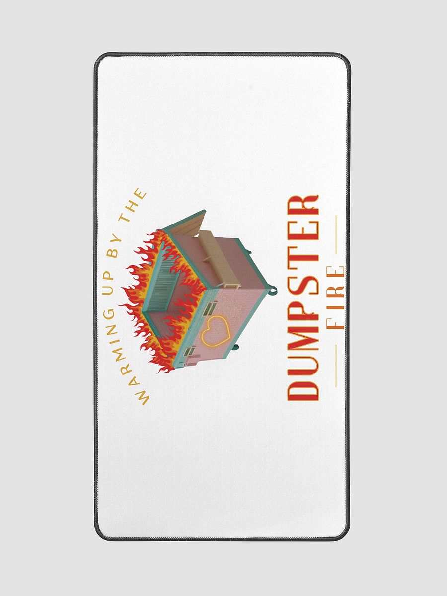 Dumpster Fire Desk Mat product image (2)