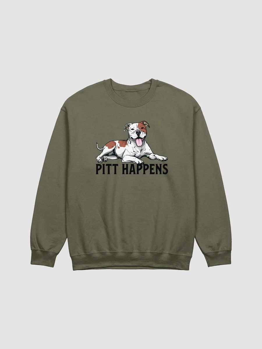 Pitt Happens Sweatshirt of a Pitbull Terrier | Funny Shirt for Pittie and Staffy Paw-rents product image (15)