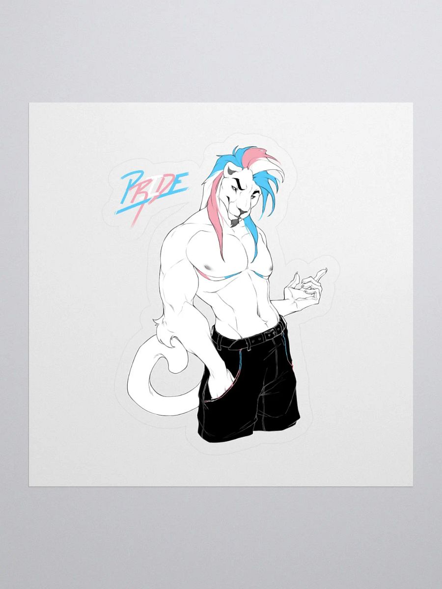 Pride Lion Sticker product image (1)
