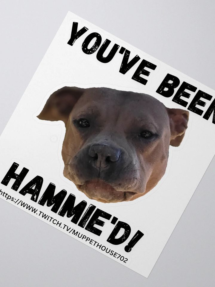 Sticker - Hammie'd product image (2)