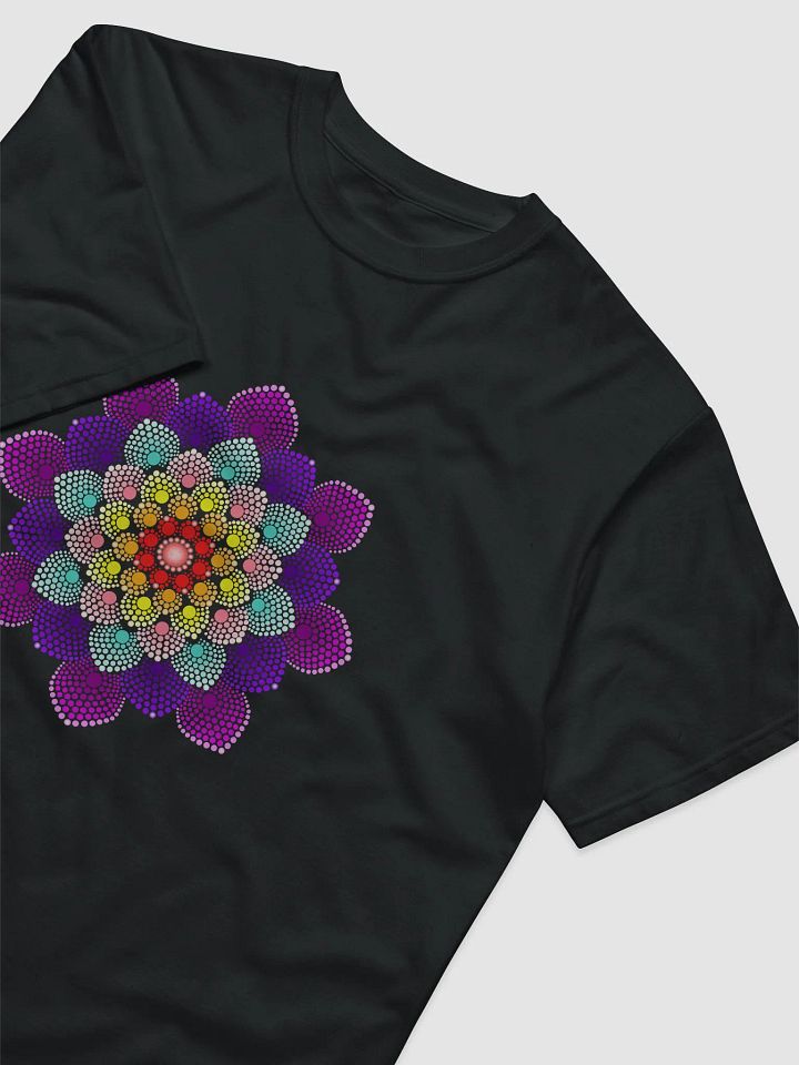Colorful Dot Mandala Unisex Organic T-Shirt product image (2)