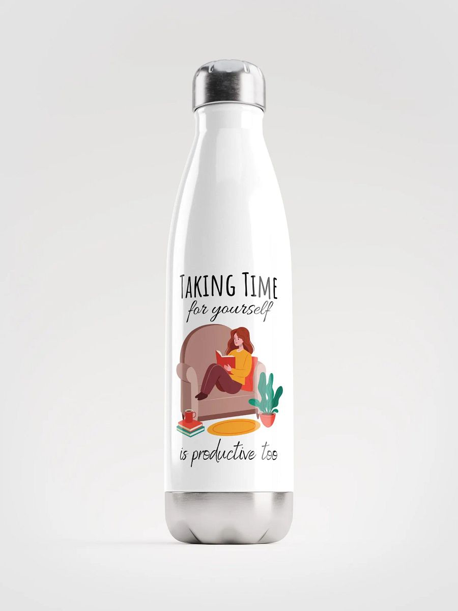 'Taking Time For Yourself' Steel Bottle product image (1)