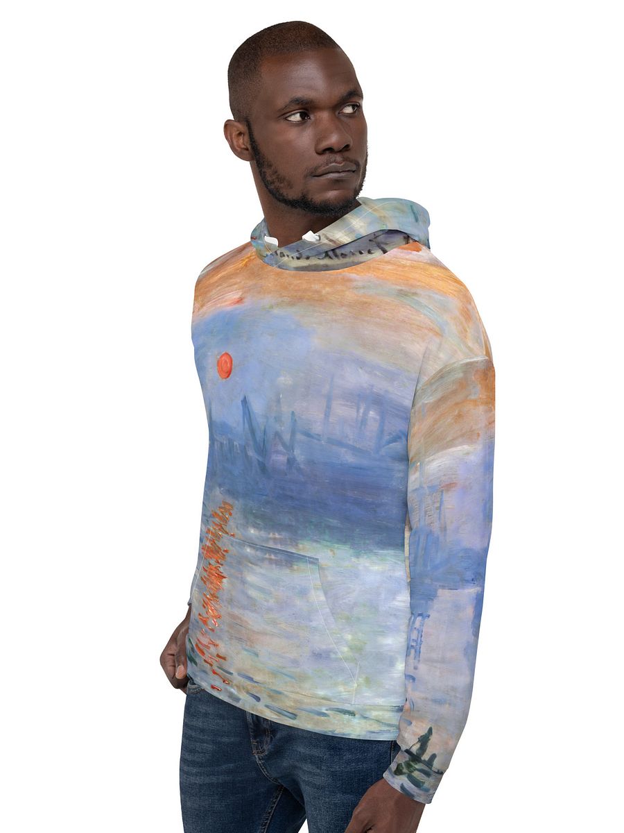 Sunrise All-Over Print Recycled Unisex Hoodie product image (8)