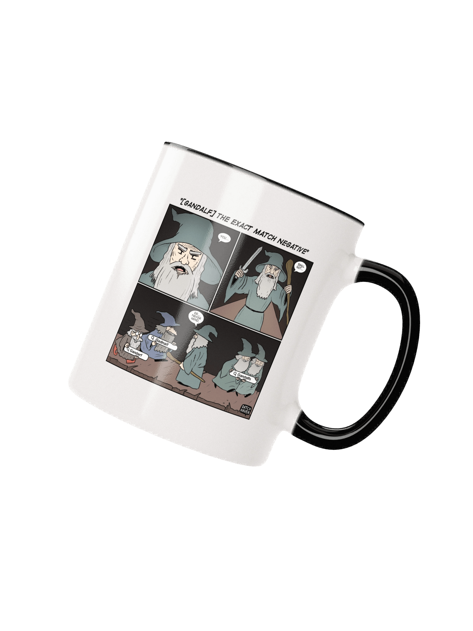"[Gandalf] the exact match negative" mug product image (2)