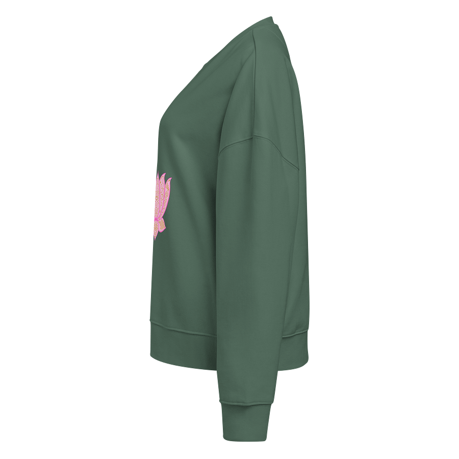 Golden Lotus Women's Organic Sweatshirt product image (3)