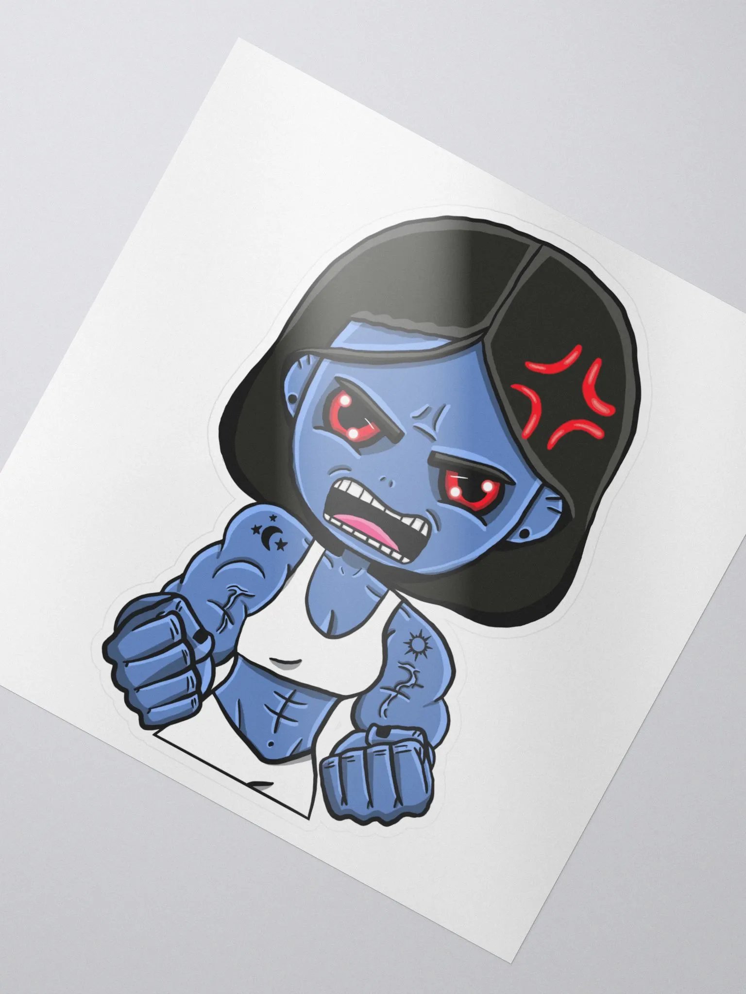 Hulk Blu Sticker product image (2)