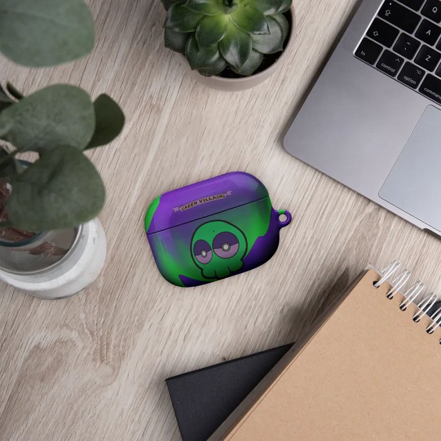 Green Skull Headphone Case product image (48)