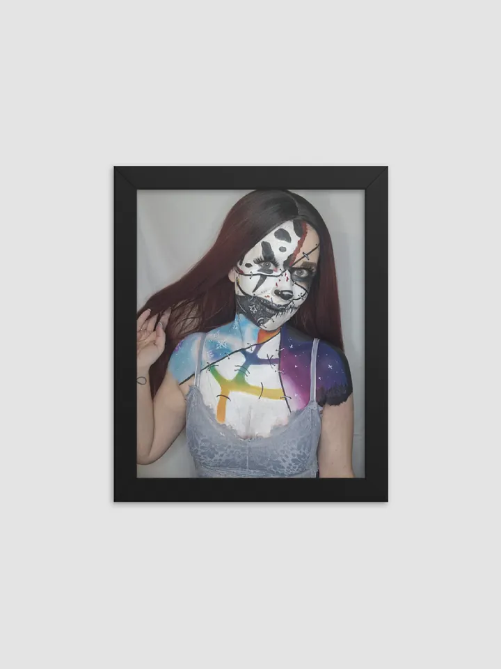 Halloween Patches - Framed High-Quality Matte Poster product image (1)
