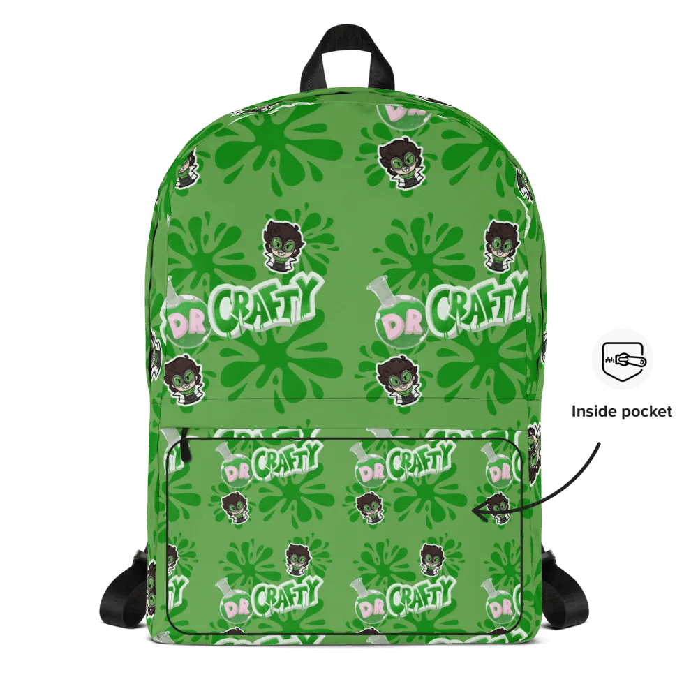 Dr Crafty Pattern Backpack product image (12)