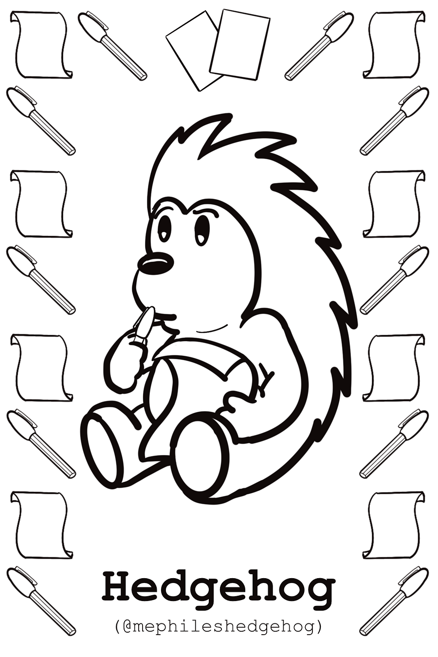 Hatter Hangout Colouring Bundle product image (8)
