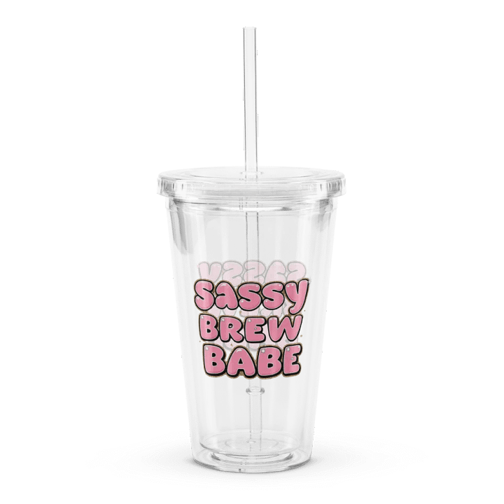 Sassy Brew Babe Double Wall Tumbler (16 oz) product image (1)
