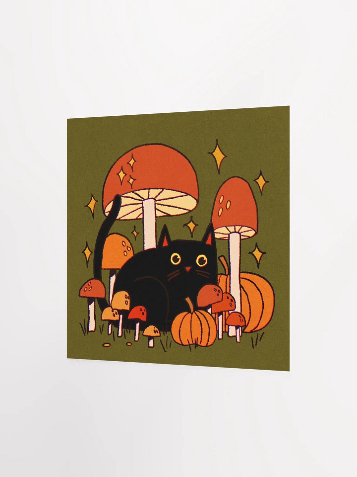 Pumpkin Cat Print product image (3)