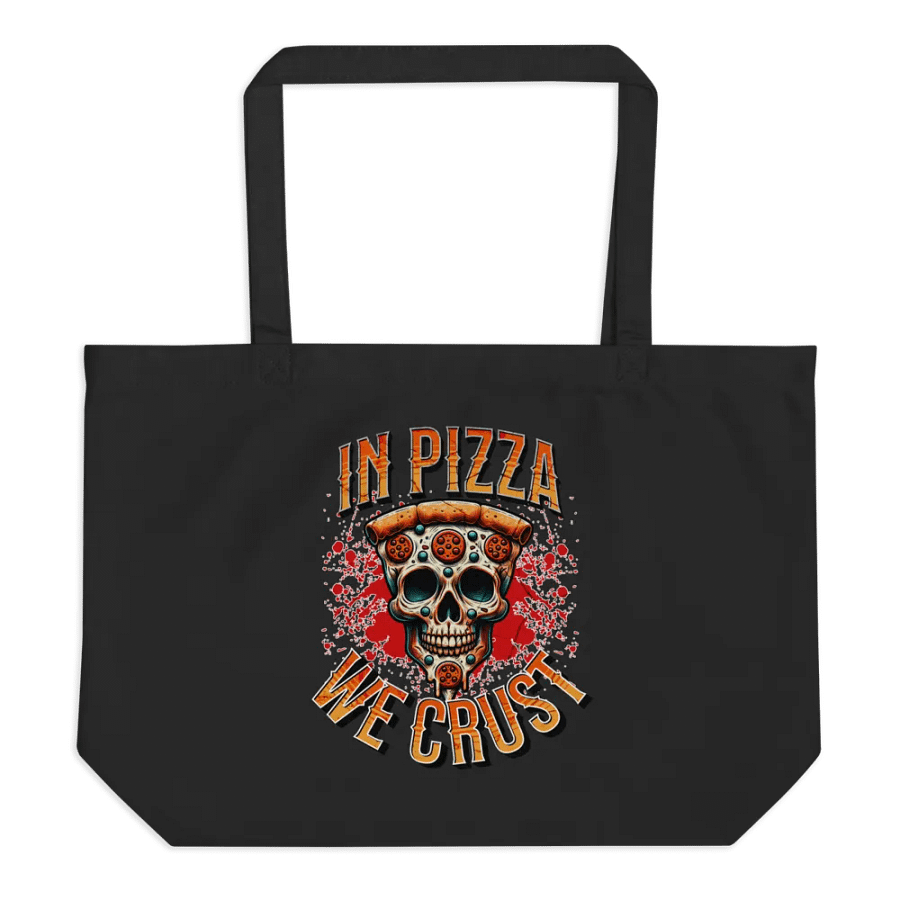 In Pizza We Crust Organic Tote product image (1)