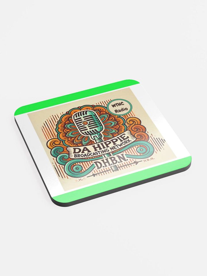 Da Hippie Harmonies Cork Coaster product image (2)