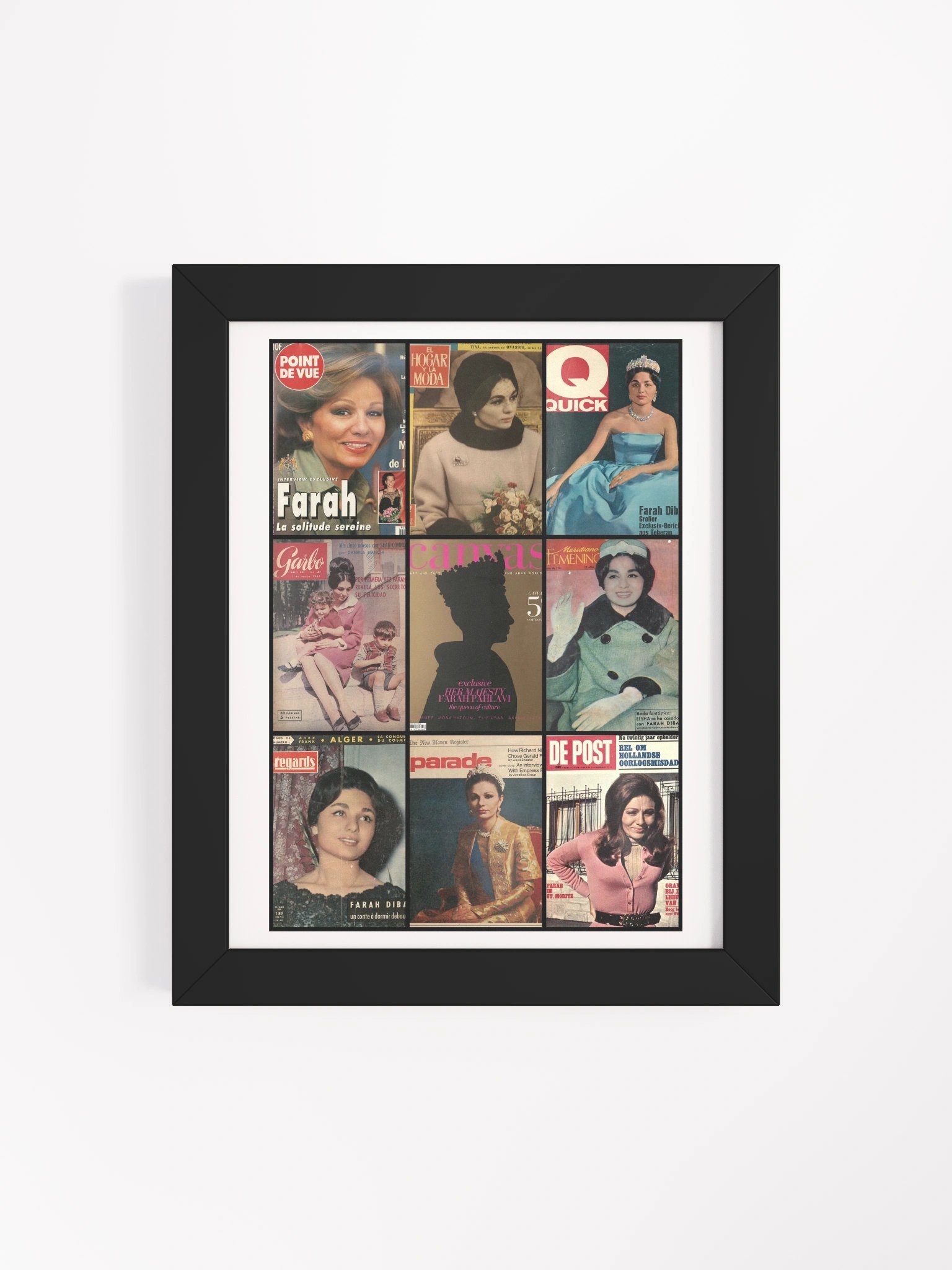 SHAHBANOO, THE ICON COLLECTION - FRAMED POSTER product image (4)