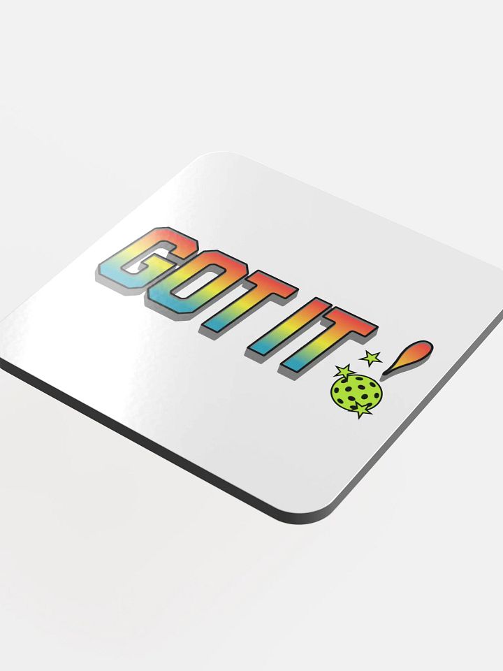 Got It Pickleball Galactic Fusion Cork Coaster product image (1)