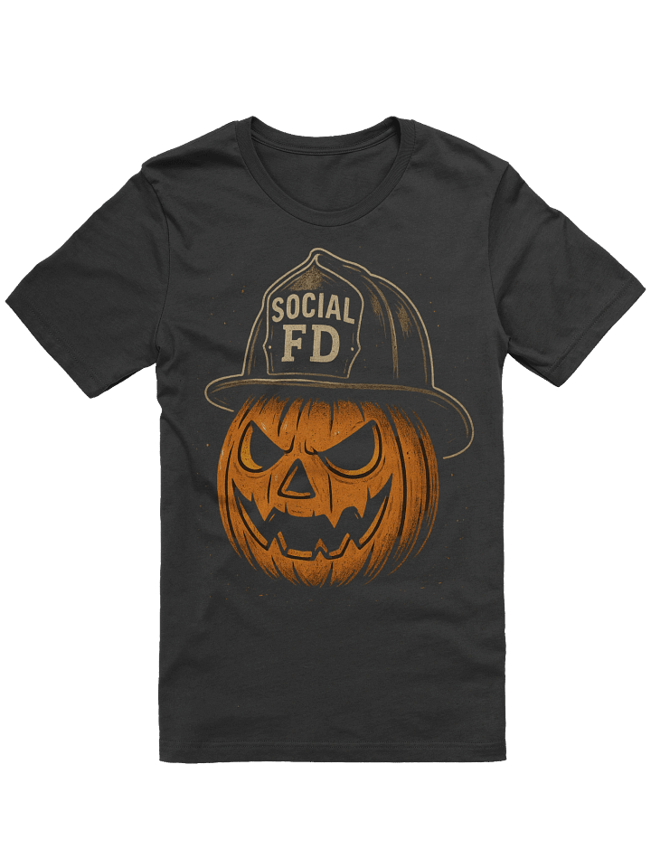 Spooky Social FD Pumpkin T-Shirt product image (13)