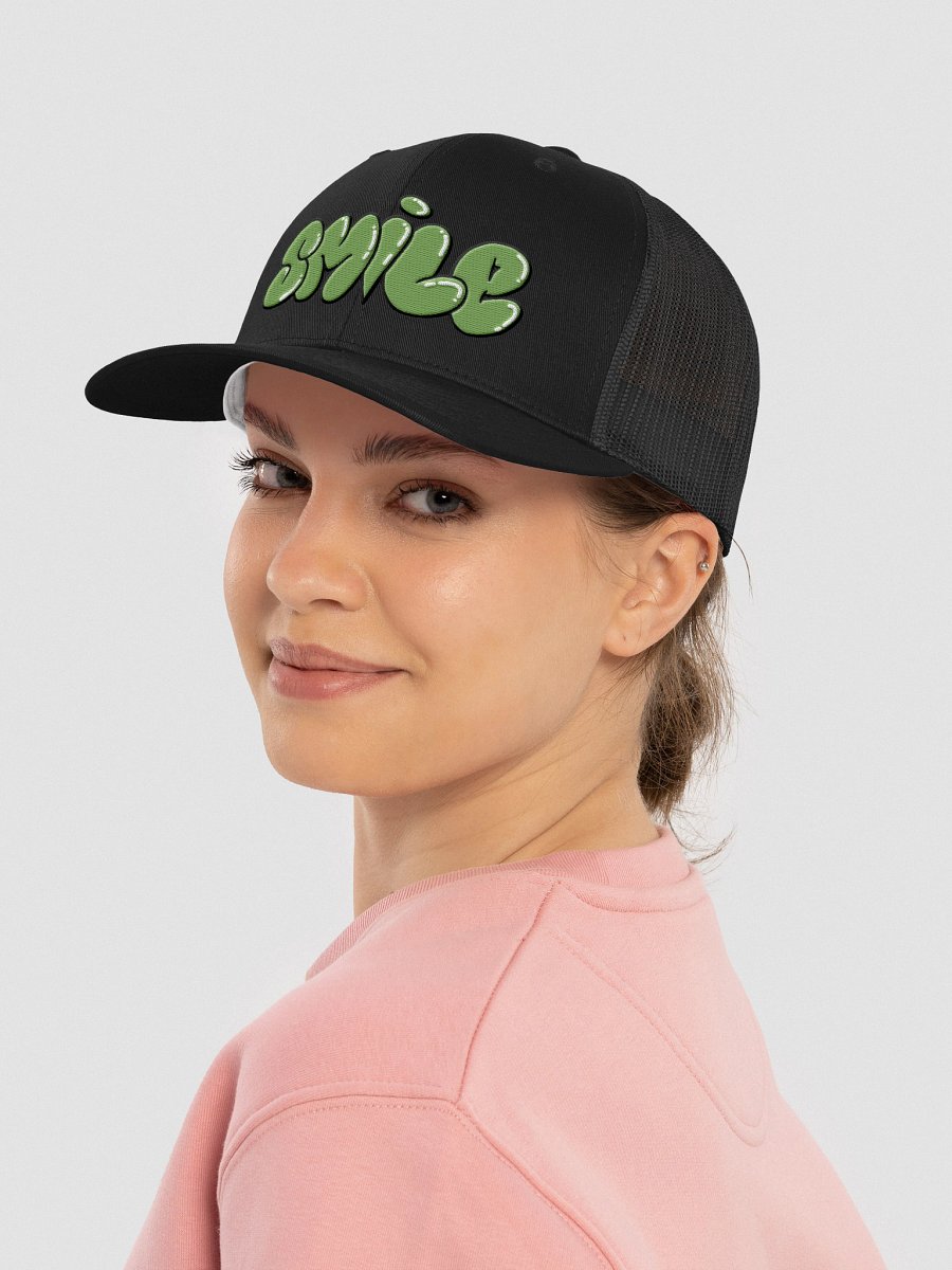 Dill's Smile Line Embroidered Trucker Hat product image (4)