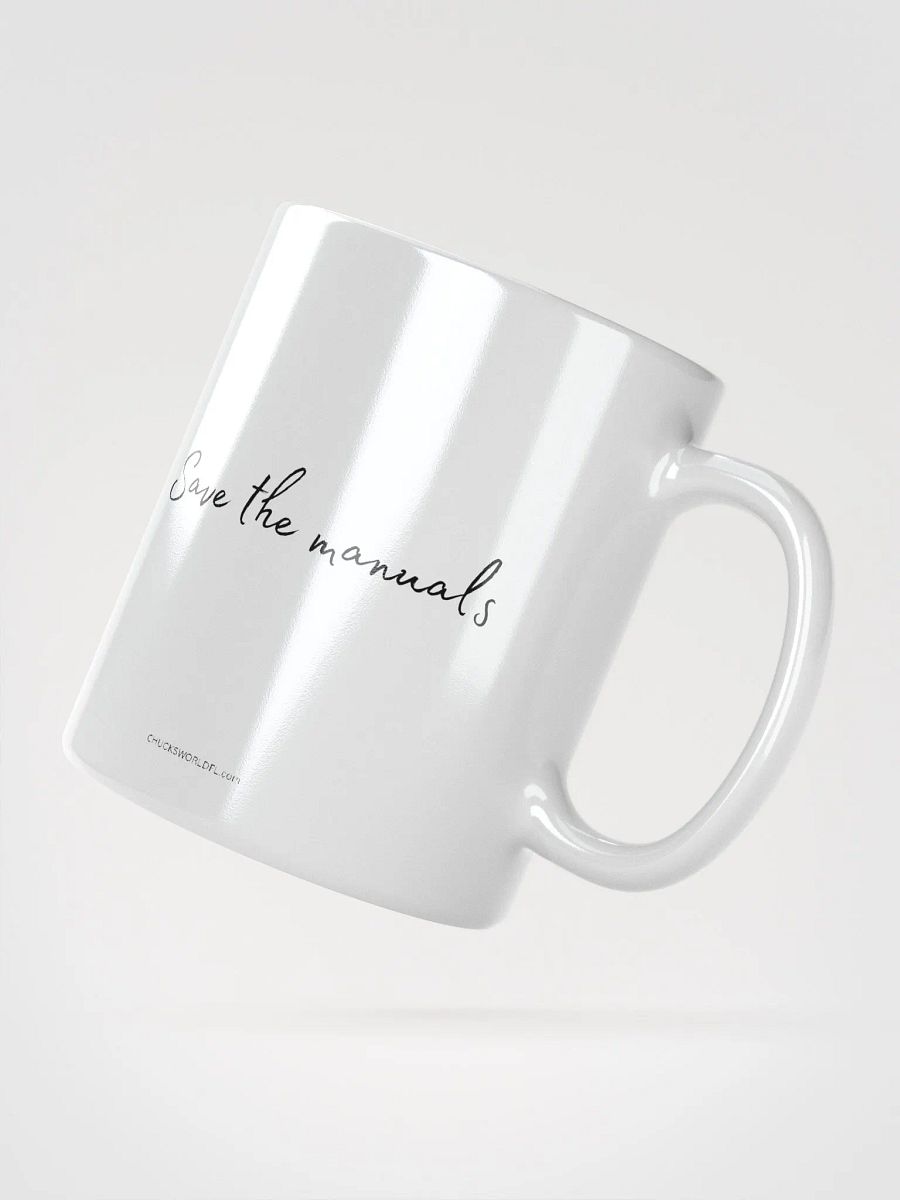 Jacksonville FL, Save the manuals MUG product image (3)