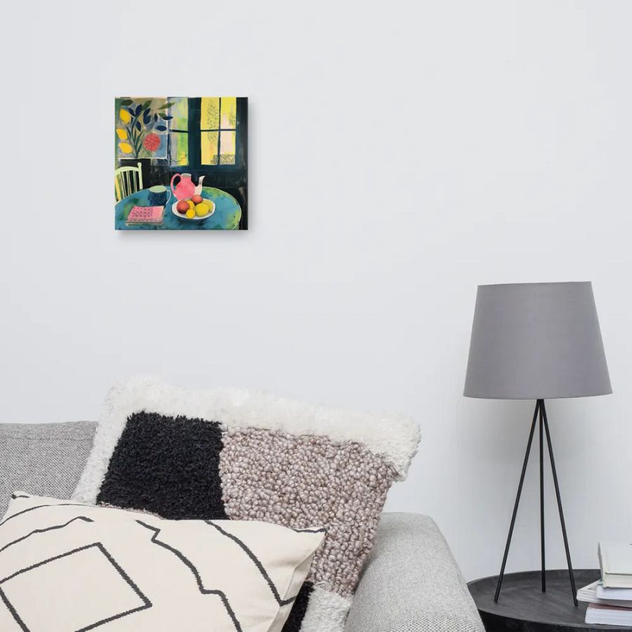 Art2401-28 Kitsch Kitchen Still Life - Canvas Print - sm product image (7)