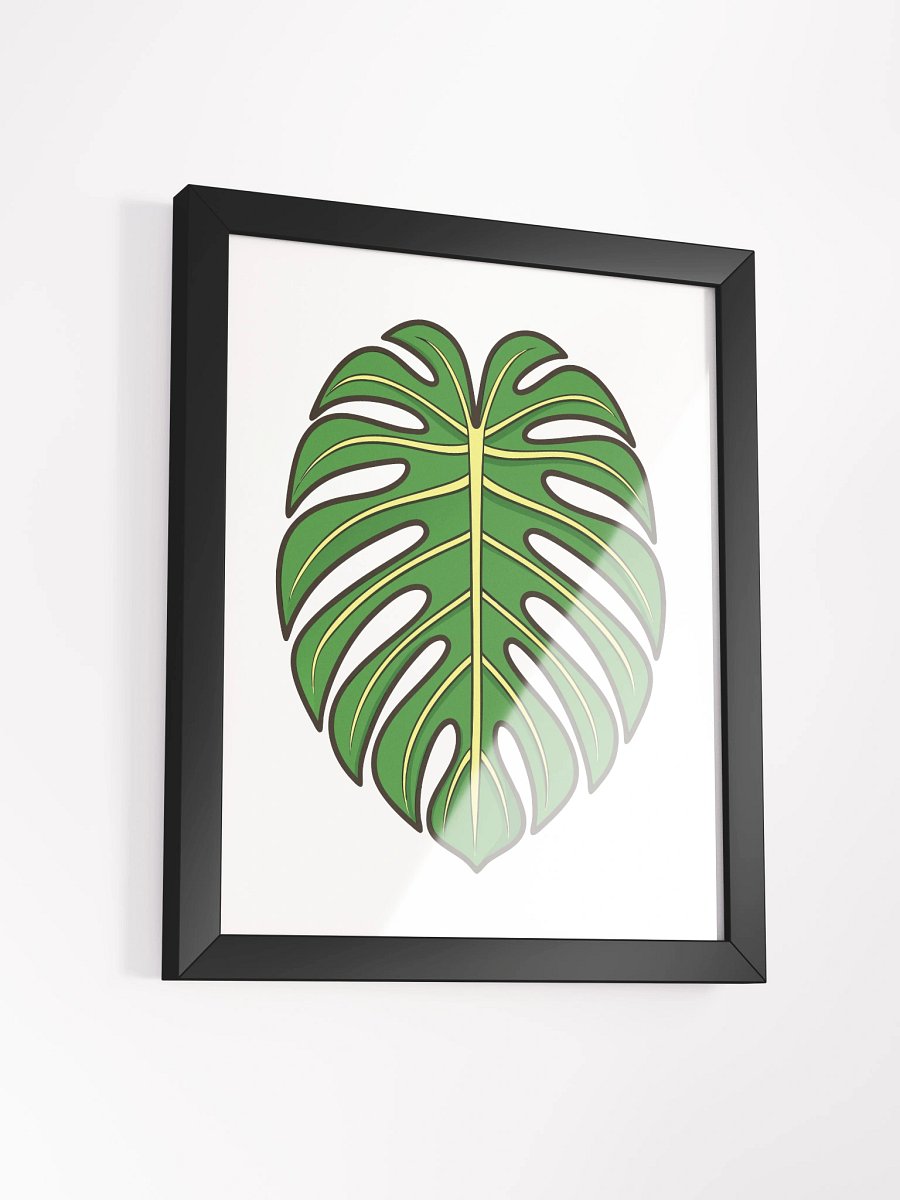Monstera Majesty Framed Poster product image (24)